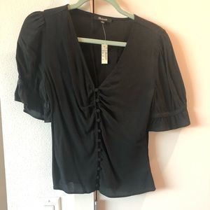 NWT - Madewell button detail top